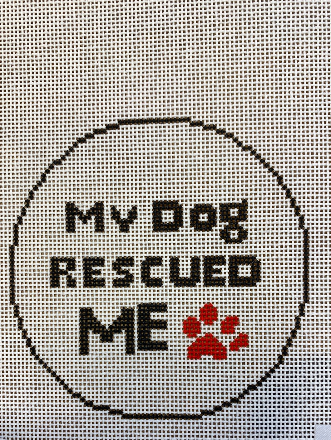 My dog rescued me