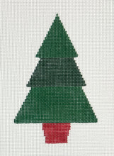 Load image into Gallery viewer, Triangle Trees - Light with Stitch Guide