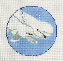 Load image into Gallery viewer, Mom & Baby Whale Round