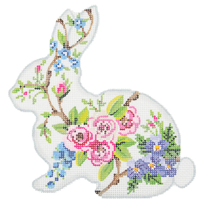 Floral Patterned Bunny