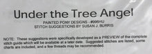 Load image into Gallery viewer, under the tree angel with preview stitch guide