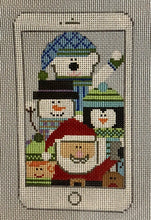 Load image into Gallery viewer, santa selfie with stitch guide