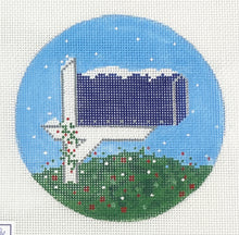 Load image into Gallery viewer, christmas mailbox with stitch guide