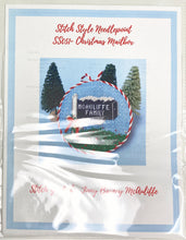 Load image into Gallery viewer, christmas mailbox with stitch guide