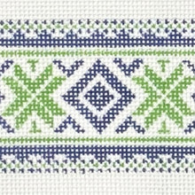 Load image into Gallery viewer, diamond strap, green/blue