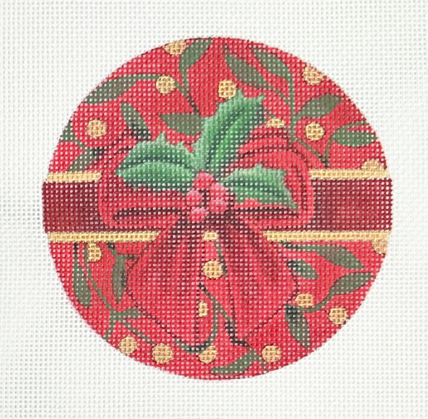 red & green ornament