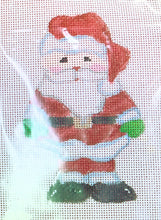 Load image into Gallery viewer, canvas cookie, santa
