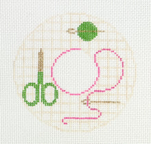 Load image into Gallery viewer, sewing round, pink or blue