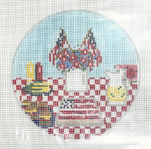 Load image into Gallery viewer, picnic table with stitch guide