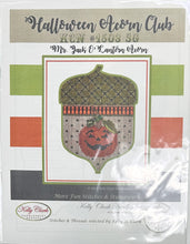 Load image into Gallery viewer, mr. jack o'lantern acorn with stitch guide