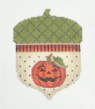 Load image into Gallery viewer, mr. jack o'lantern acorn with stitch guide