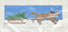 Load image into Gallery viewer, santa's little helper, chocolate lab