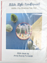 Load image into Gallery viewer, city christmas tree stall with stitch guide