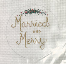 Load image into Gallery viewer, married & merry with stitch guide