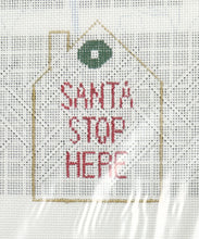 Load image into Gallery viewer, santa stop here with stitch guide