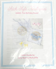 Load image into Gallery viewer, first birthday children's series with stitch guide