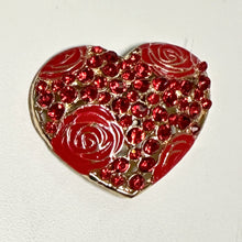 Load image into Gallery viewer, heart roses needleminder, assorted colors