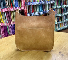Load image into Gallery viewer, ahdorned large messenger bag, vegan leather