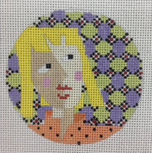Load image into Gallery viewer, girl luggage tag