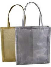 Load image into Gallery viewer, open tote, metallic