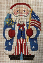 Load image into Gallery viewer, stars & stripes santa
