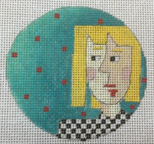 Load image into Gallery viewer, girl luggage tag