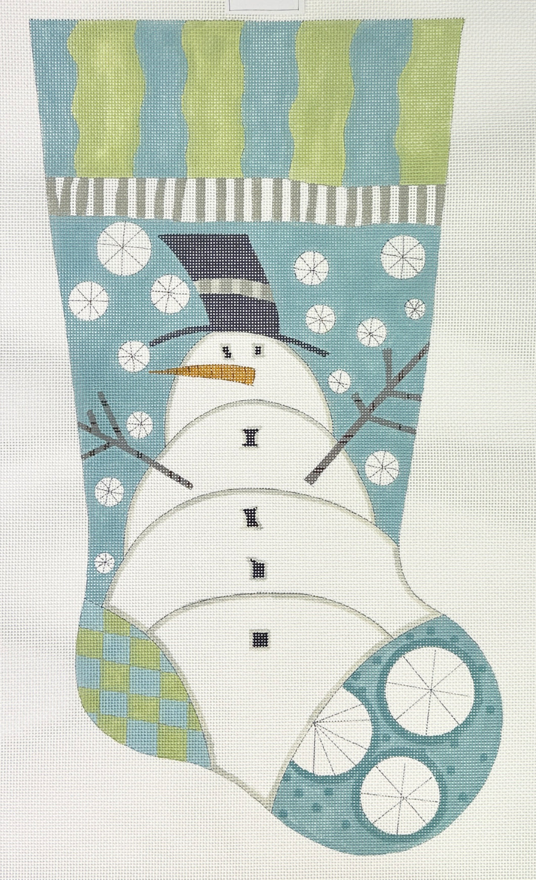 Snowman Stocking #215