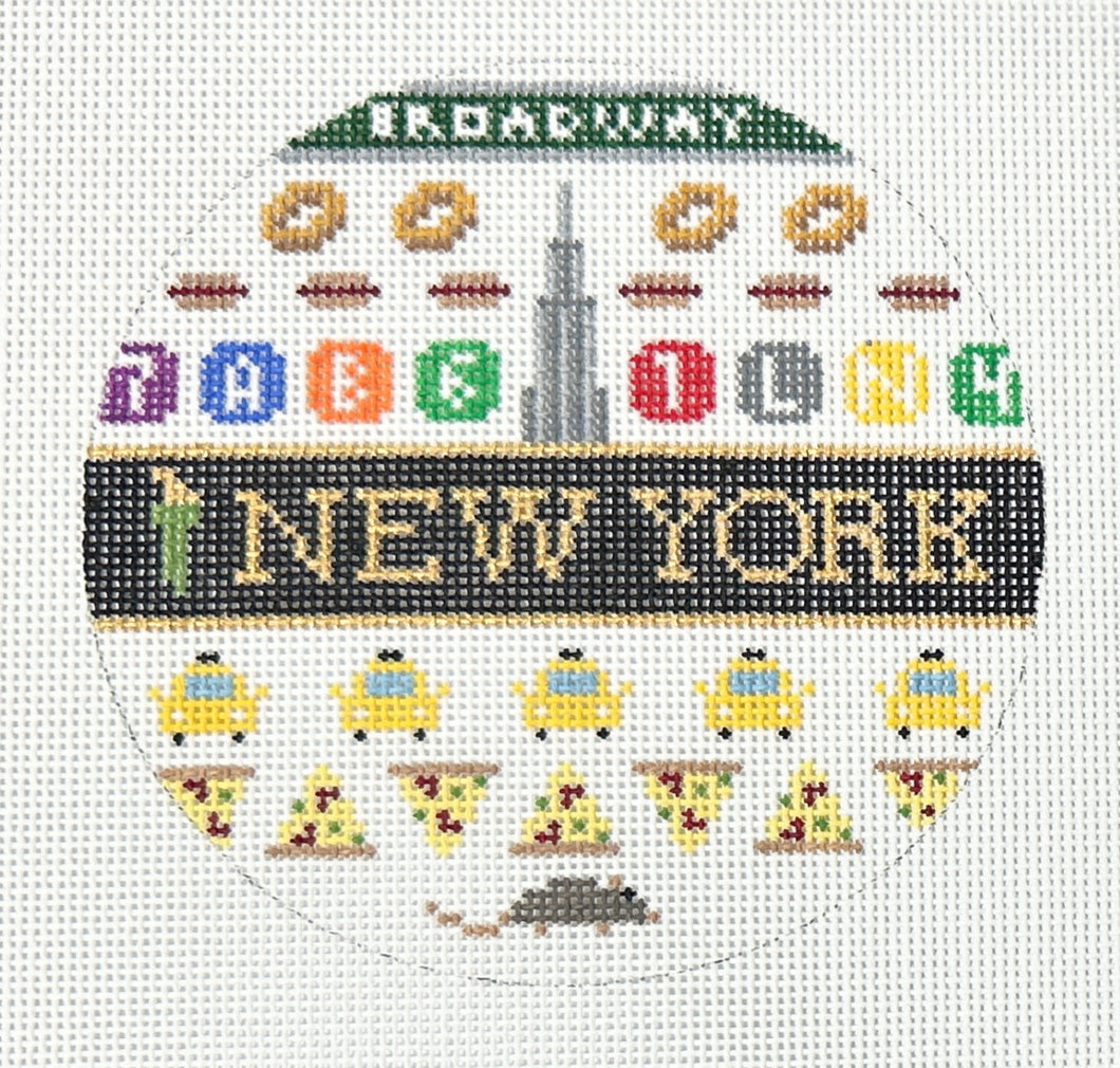 New York Icons Sampler Round