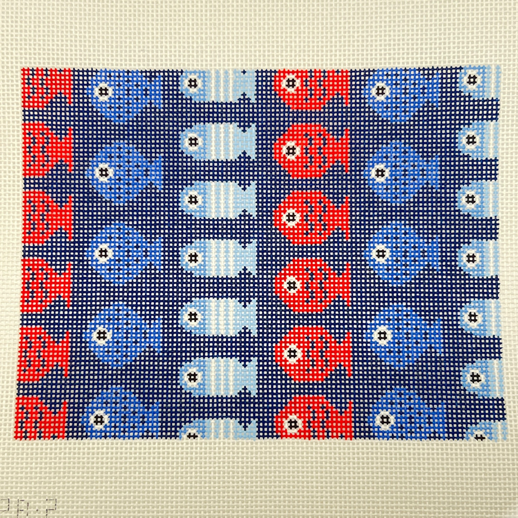 Just Keep Swimming 8x6 Navy