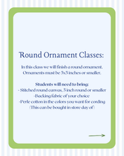Load image into Gallery viewer, Round Ornament Finishing Class November 10, 2026
