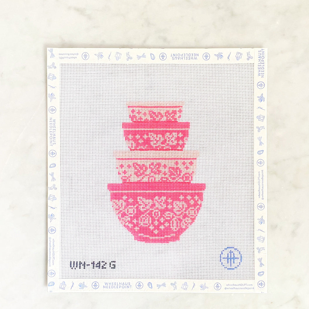 TS Vintage Bowls Gooseberry Print