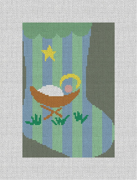 CM118 Baby Jesus Mini Stocking