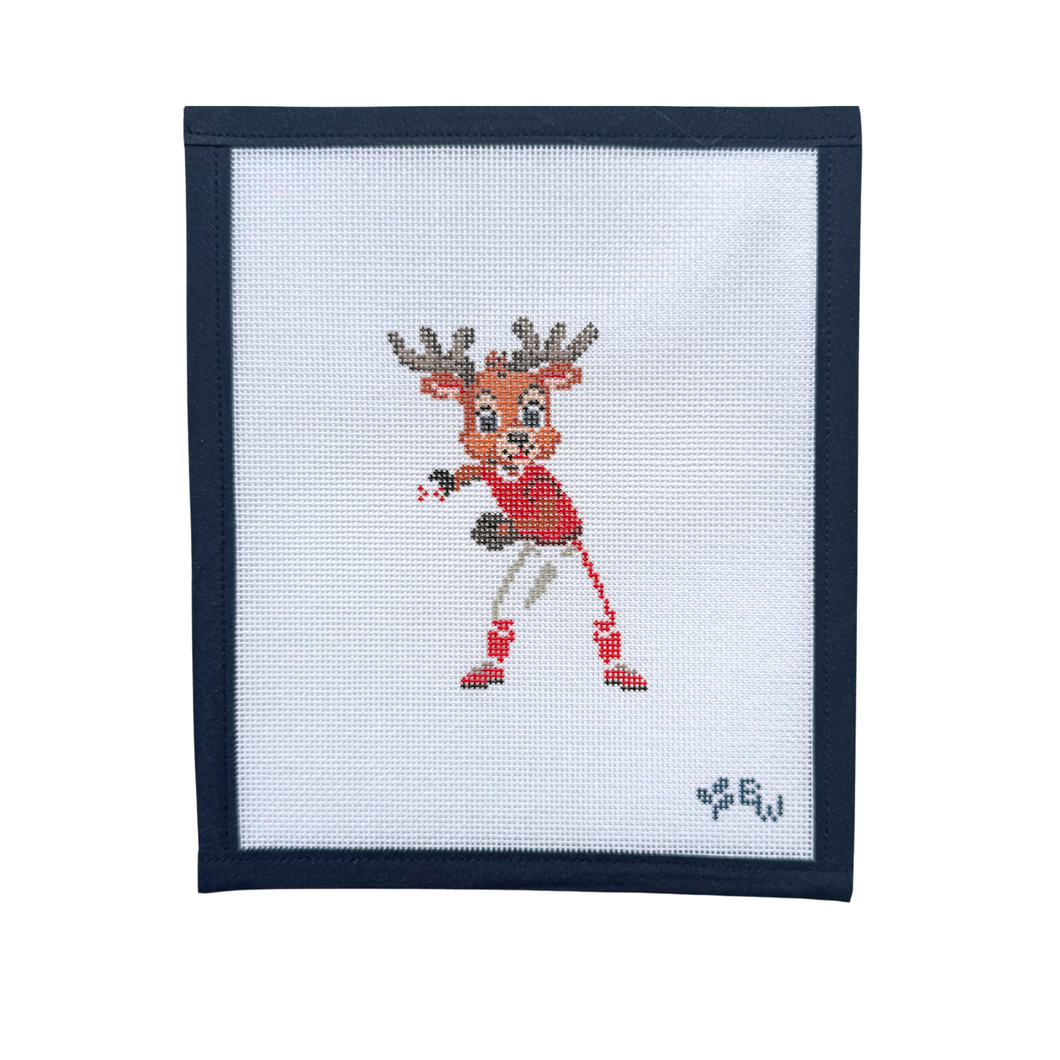 Baseball Reindeer