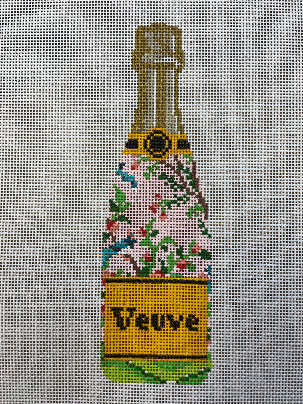 CLV004-CF Veuve Bottle- Chinoiserie Floral