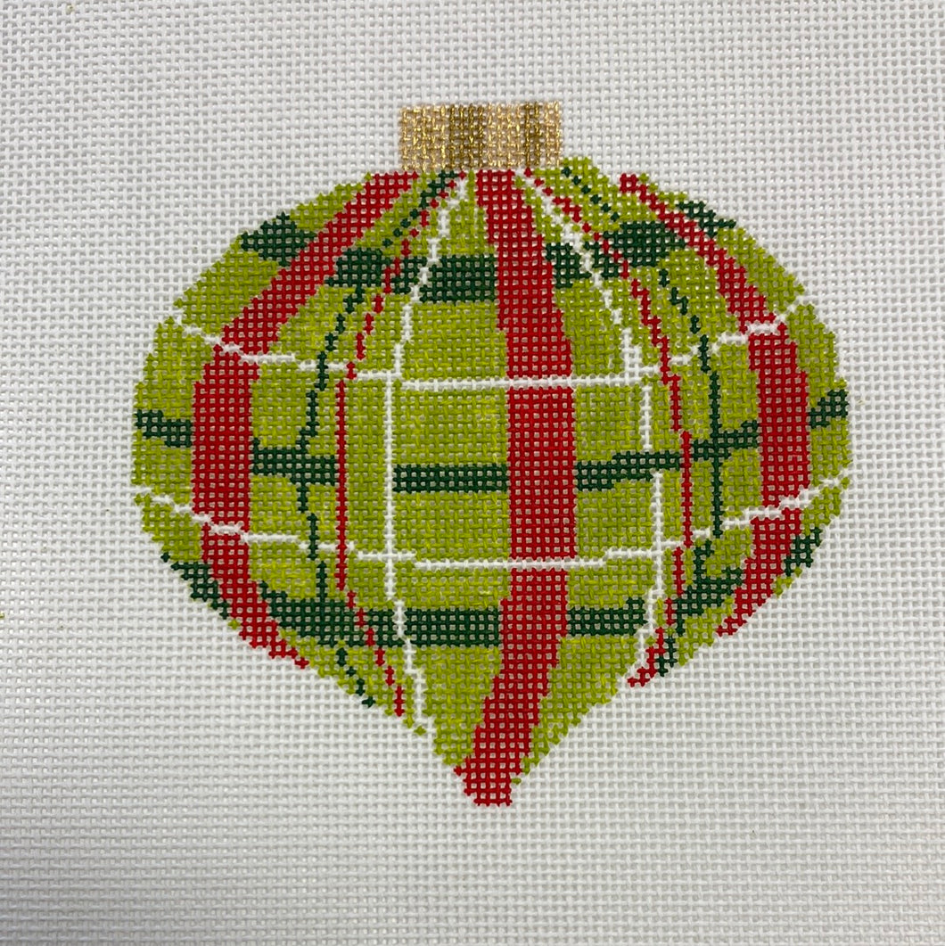 21-135 Retro Red Green Plaid