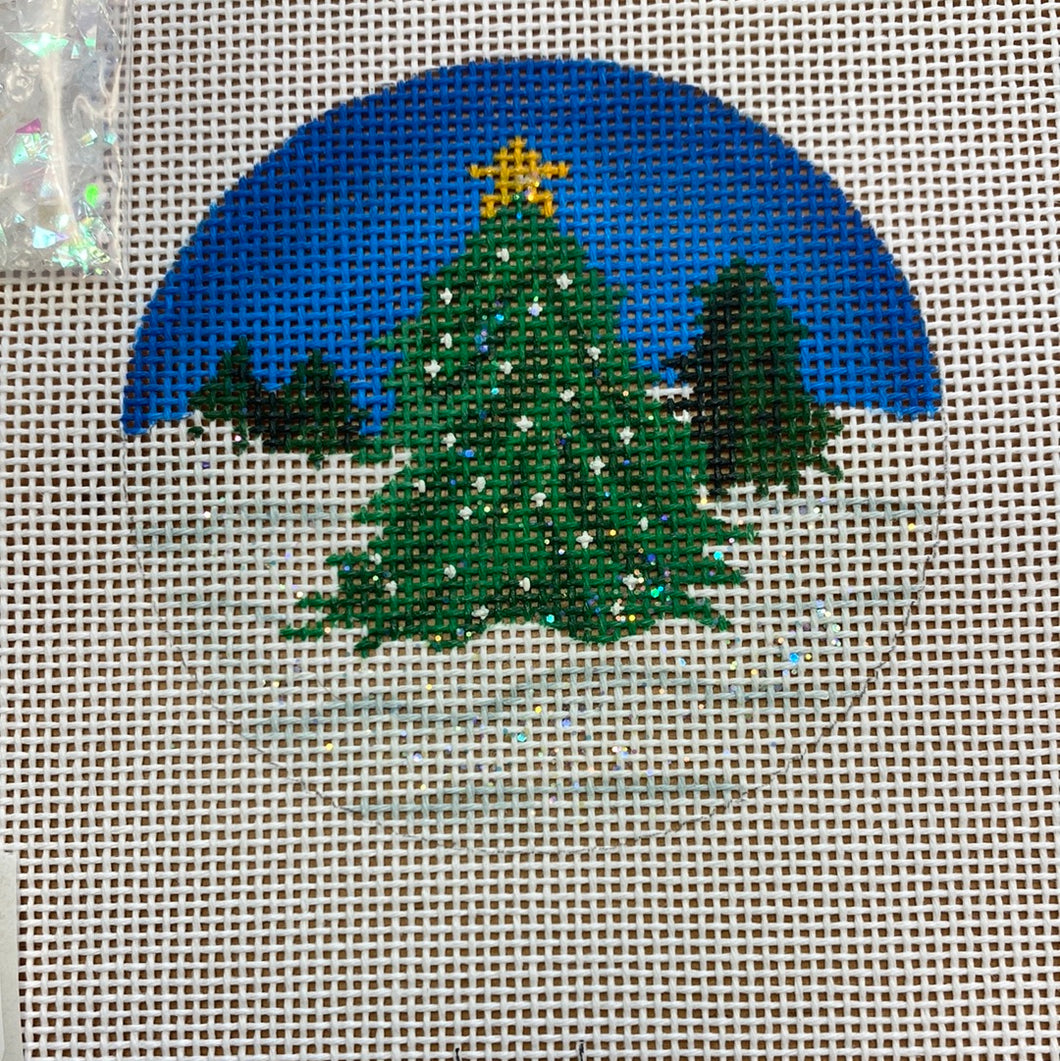 Christmas Tree w/ Star & Decorations