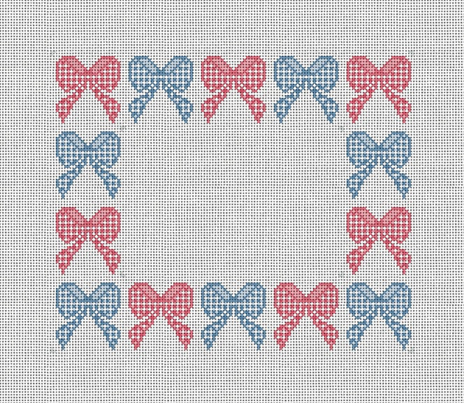 MCD36 Gingham bow frame