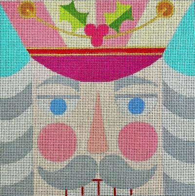Pink nutcracker face HO2629