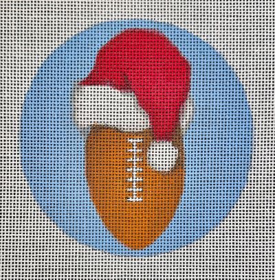 Football Santa ornament HO2667