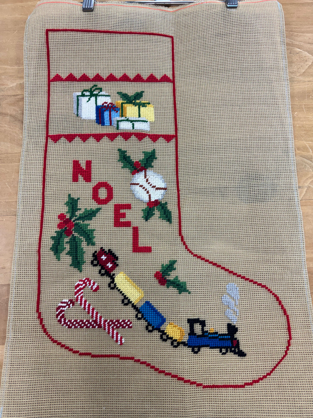 Prework with Train Stocking