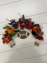 Load image into Gallery viewer, Football Canvas and felt mascot set
