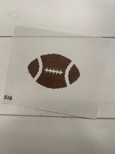 Load image into Gallery viewer, Football Canvas and felt mascot set

