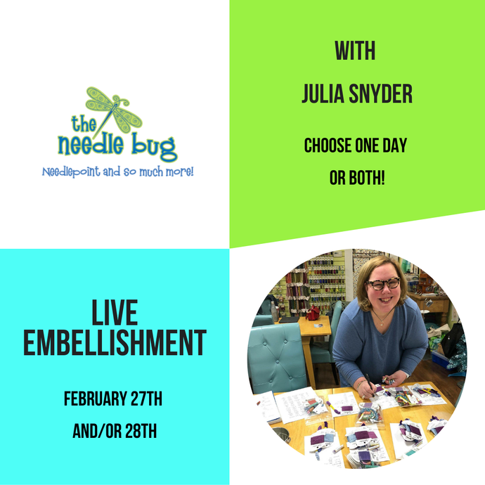 Julia's Live Embellishing (2 Separate Sessions)