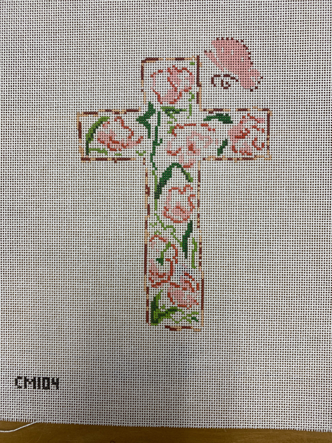 CM104 Floral Cross 6
