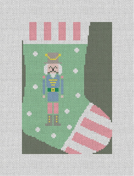 CM123 Nutcracker Mini Stocking