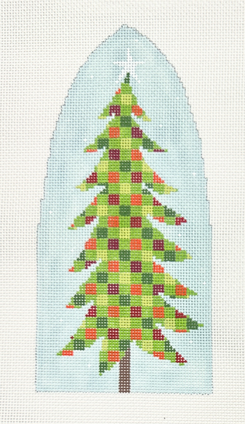 Christmas Trees Checkers