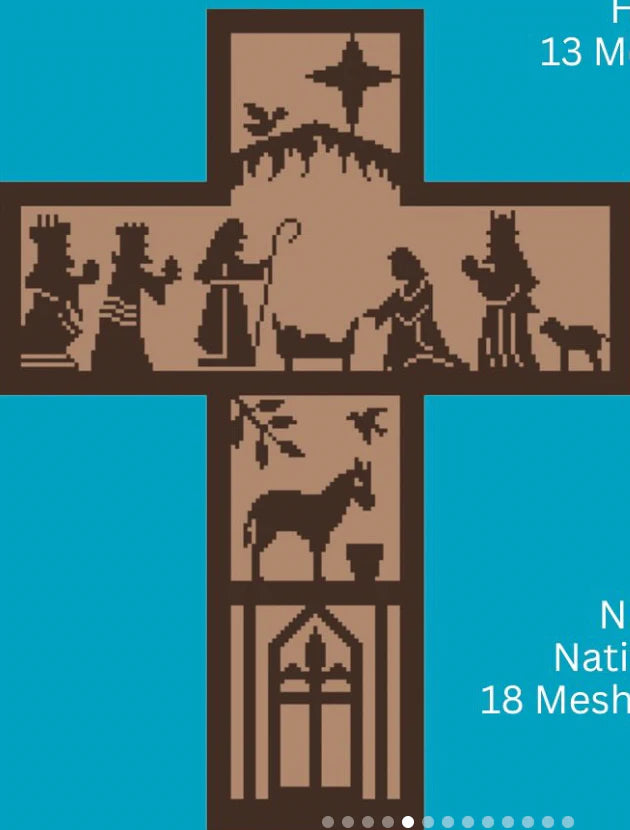 Nativity Cross NKK315A