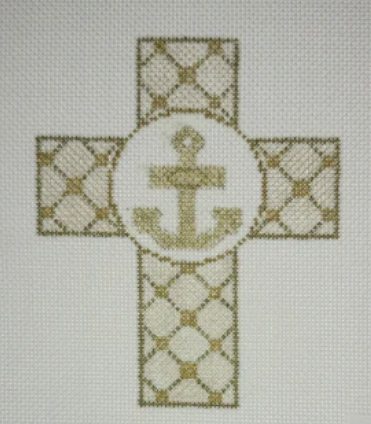 119 Cross with Anchor