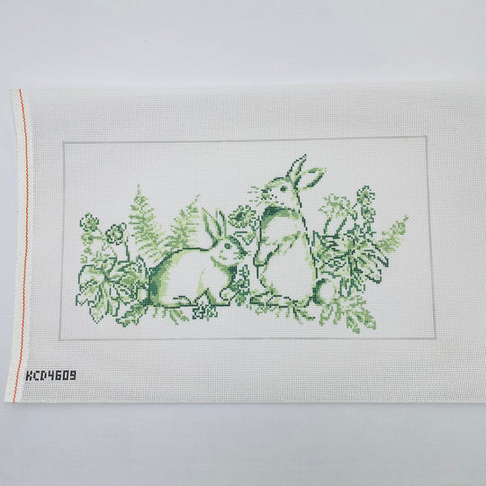Green Bunny Bolster KCD4609