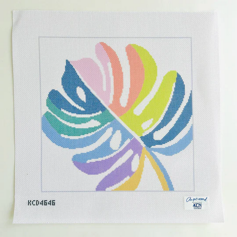 Multicolor Palm Print Leaf KCD4646